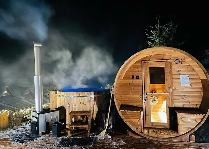 Malinowa 6 - W Szczyrku Z Sauna I Balia - Platne Dodatkowo شاليه شتوروك