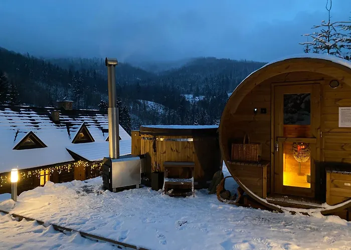 Malinowa 6 - W Szczyrku Z Sauna I Balia - Platne Dodatkowo شاليه *